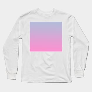 MINIMAL PASTEL PURPLE - PINK GRADIENT Long Sleeve T-Shirt